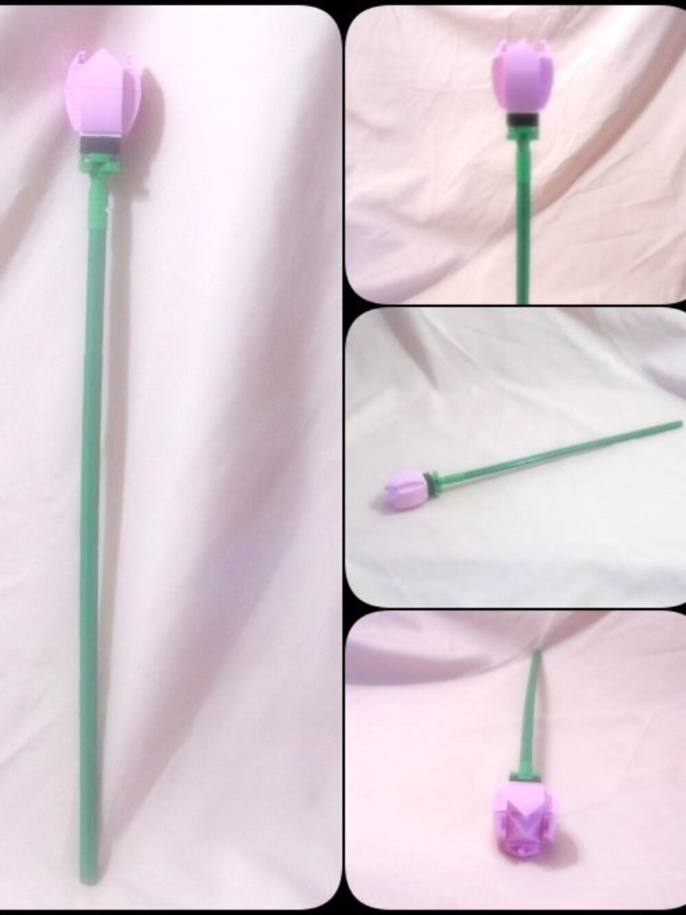 LEGO Botanical Flowers - 1 pcs Lotus Bud Pink - Individual Sale 40647 +Free Gift